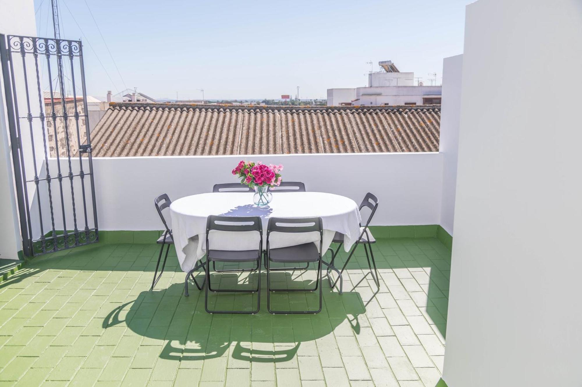 Apartament El Teatro Atico Con Terraza El Puerto de Santa María Zewnętrze zdjęcie