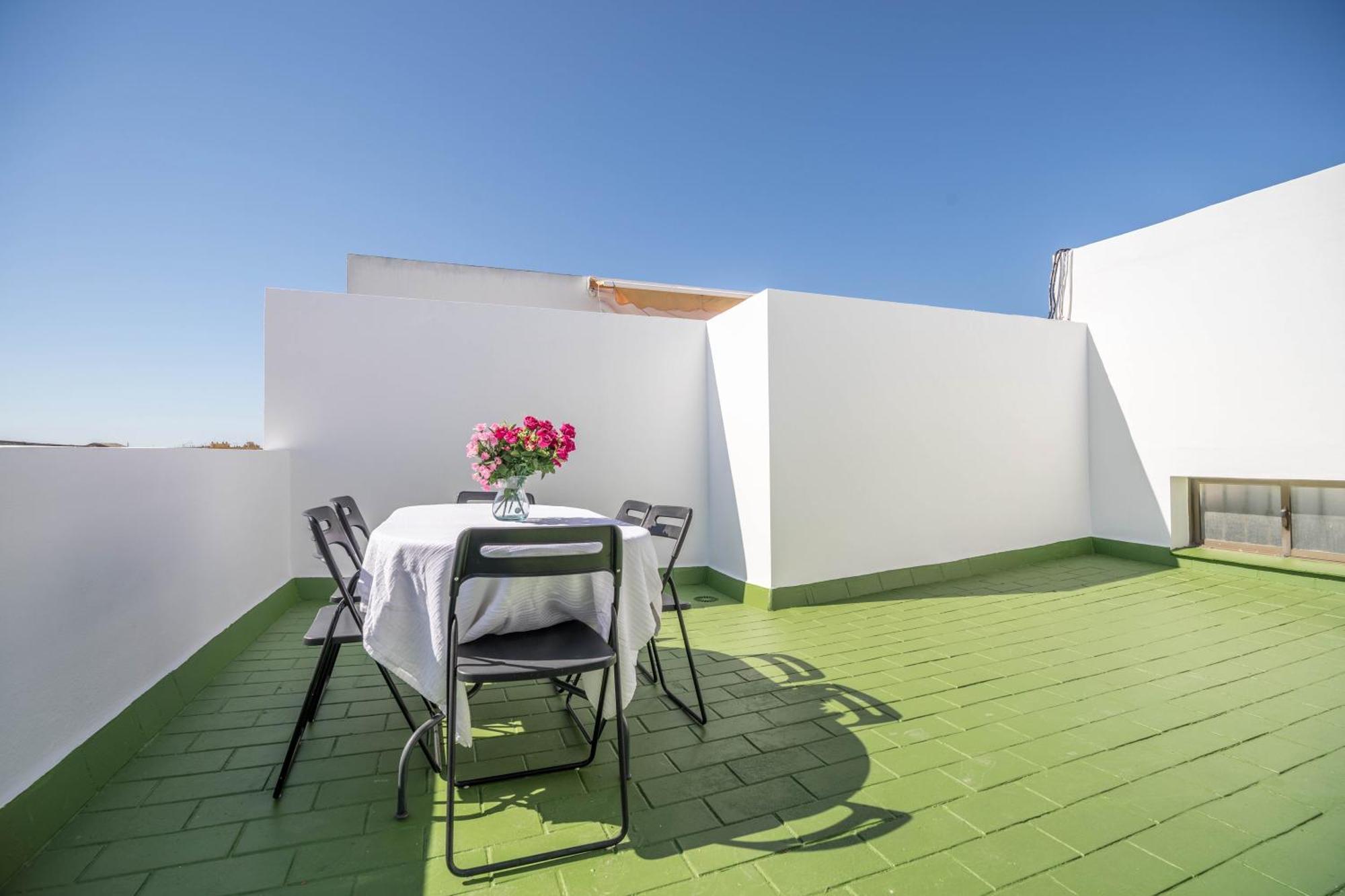 Apartament El Teatro Atico Con Terraza El Puerto de Santa María Zewnętrze zdjęcie